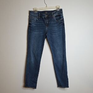 Kut from the Kloth Dark Blue Boyfriend Jeans Sz 6